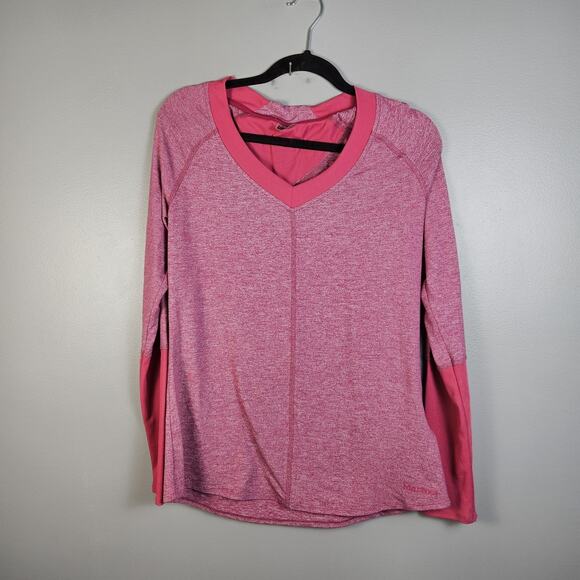 Marmot Jayla Long Sleeve Shirt Top Red/Burgundy Women's Size Medium Baselayer - Picture 1 of 6
